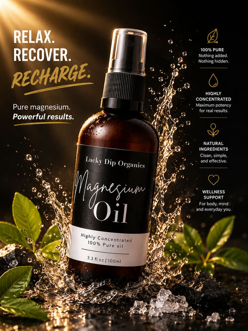 Magnesium oil spray